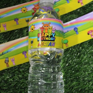 Sprunki bottle label