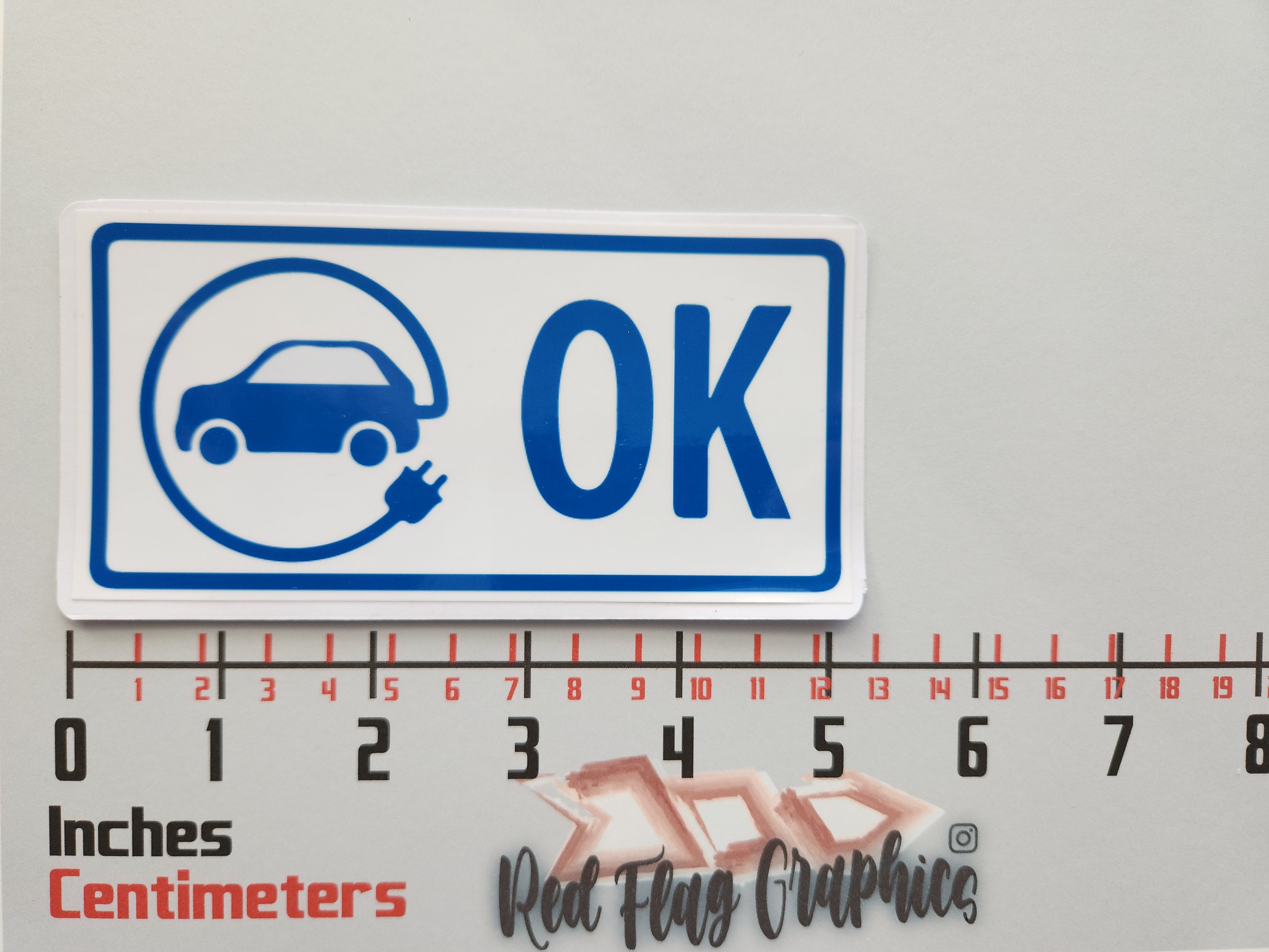 EV HOV Lane Stickers for Cars and Parking BC British Columbia