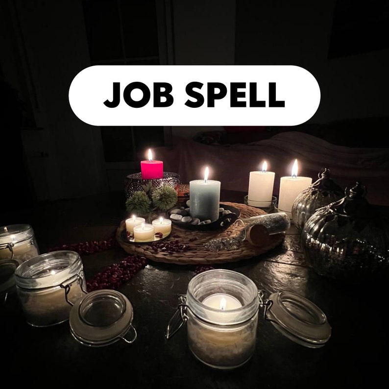 Job Spell Powerful Career Spell Success Spell New Job Etsy