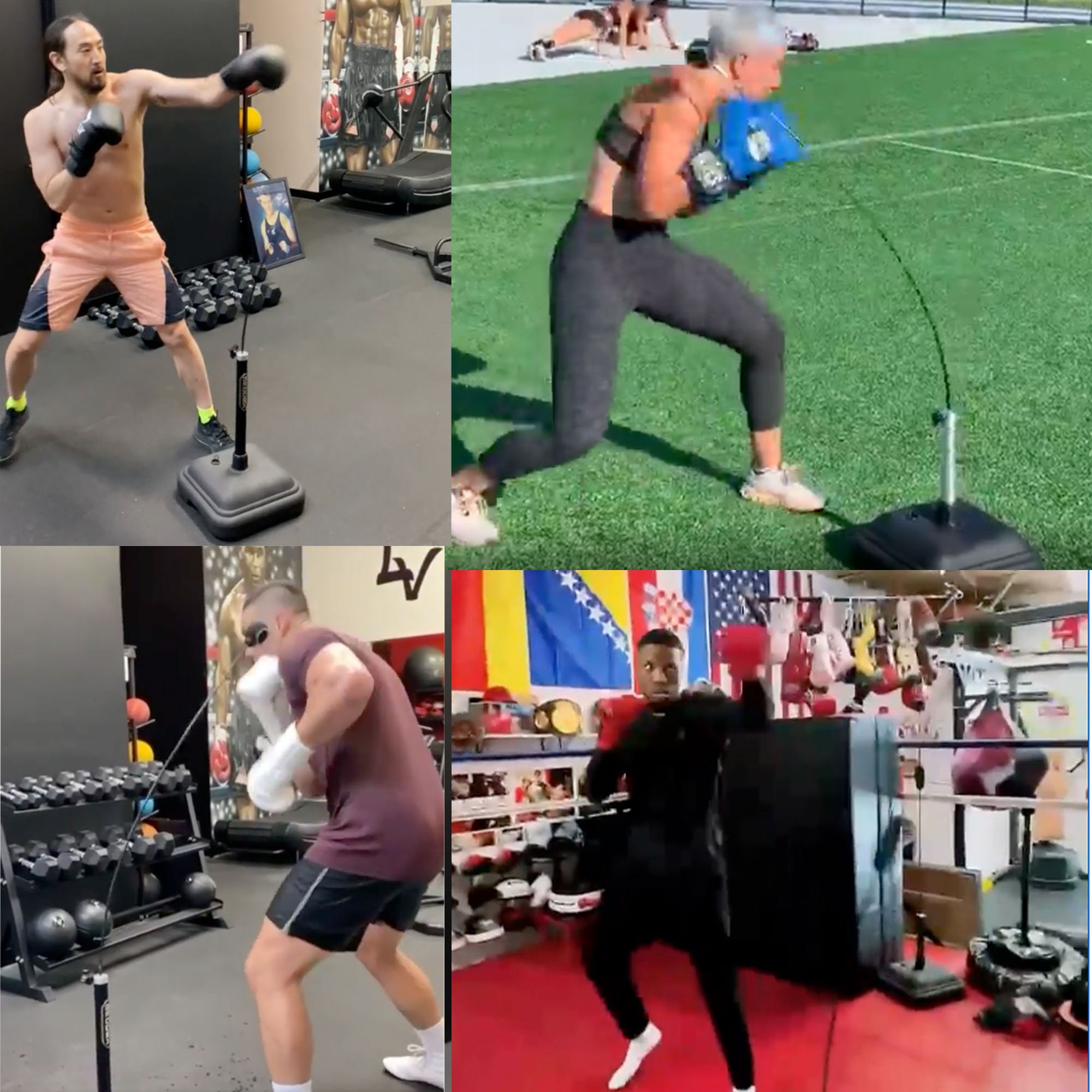 Black Mamba Reflex Punching Bag Etsy