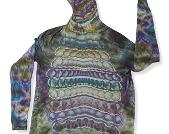 XL Cosmic Egg Bamboo Tie Dye Outdoor Sun Shirt