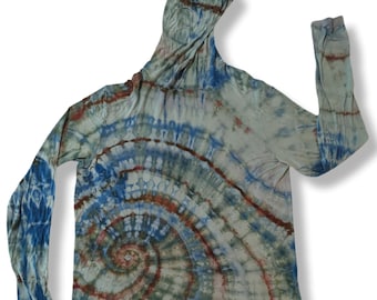 2X Nebula Bamboo Tie Dye Outdoor Sun Shirt