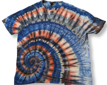 3XL Spiral Ice Dye Tie Dye