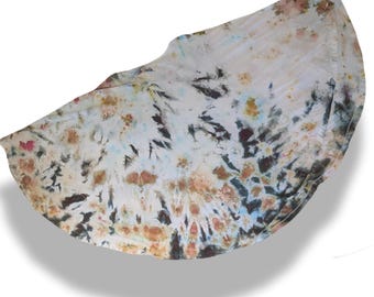 Ice Dye Marbled Tie Dye Poncho/Tunic