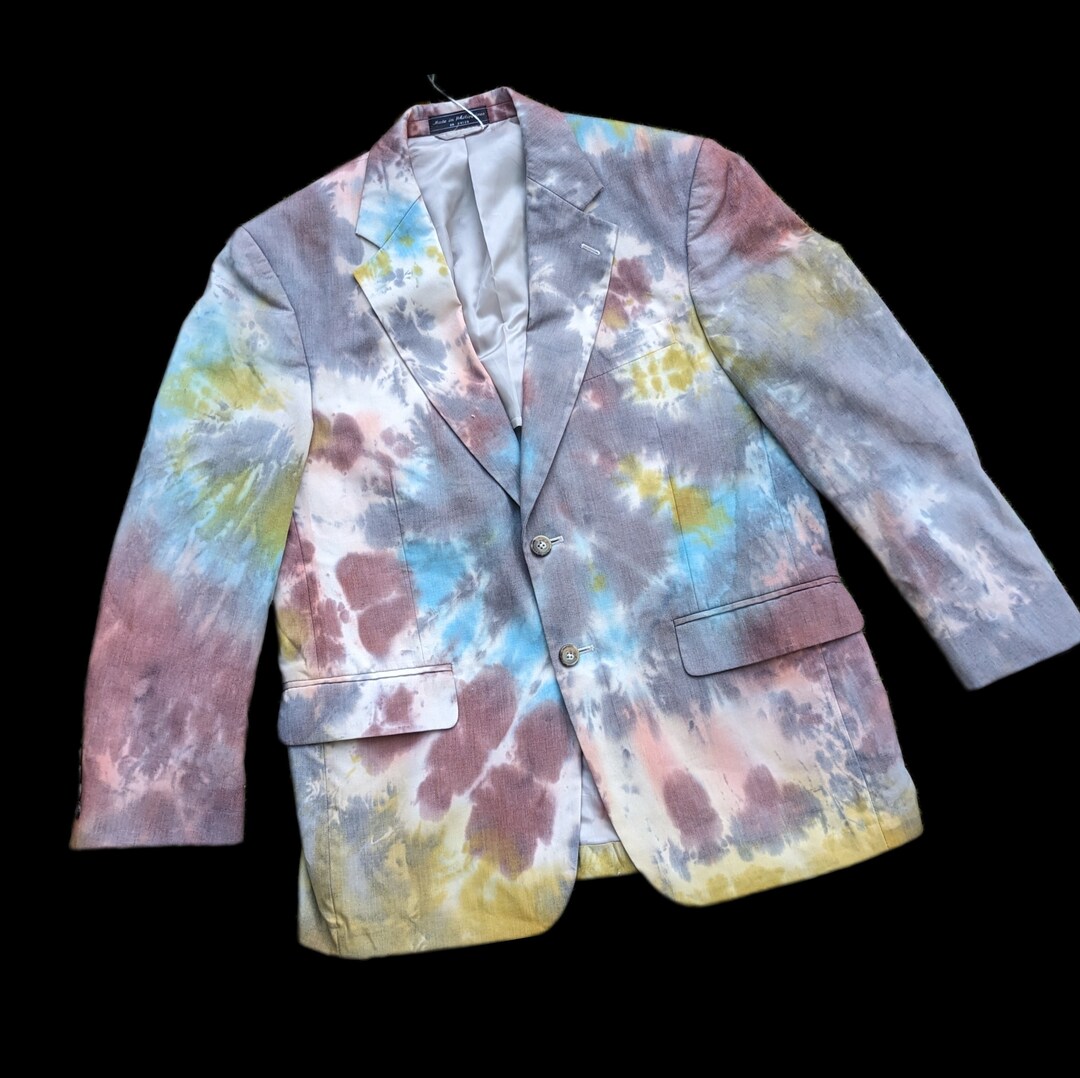 tie dye blazer 77