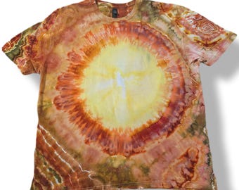 2XL Sunspot Geode Tie Dye T Shirt