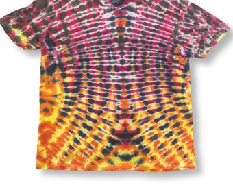 XL Sideways Wig Wag Tie Dye T Shirt