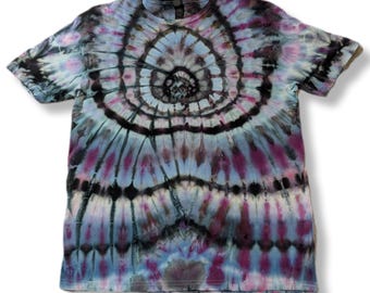 Large Spider Ice Dye Tie Dye T Shirt