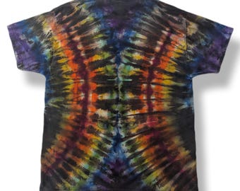 Large Reverse Dyed Double Fan Fold T Shirt