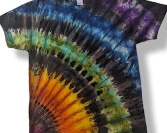 Large Reverse Dyed Rainbow T Shirt