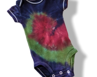 Newborn Baby Tie Dye BodySuit/Tie Dye Baby Onesie