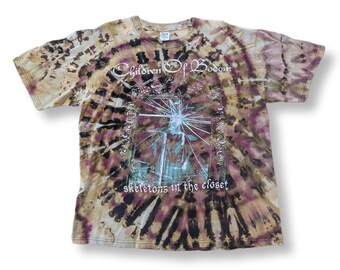 XL Children of Bodom Reverse Dye T Shirt