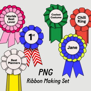 Schleife Clipart Maker PNG | 1.2.3. Platz Bänder Clip Art | Blaues Band zum Ausdrucken | Cartoon Vorlagen | Auszeichnungen lädt Schule Rosette ein