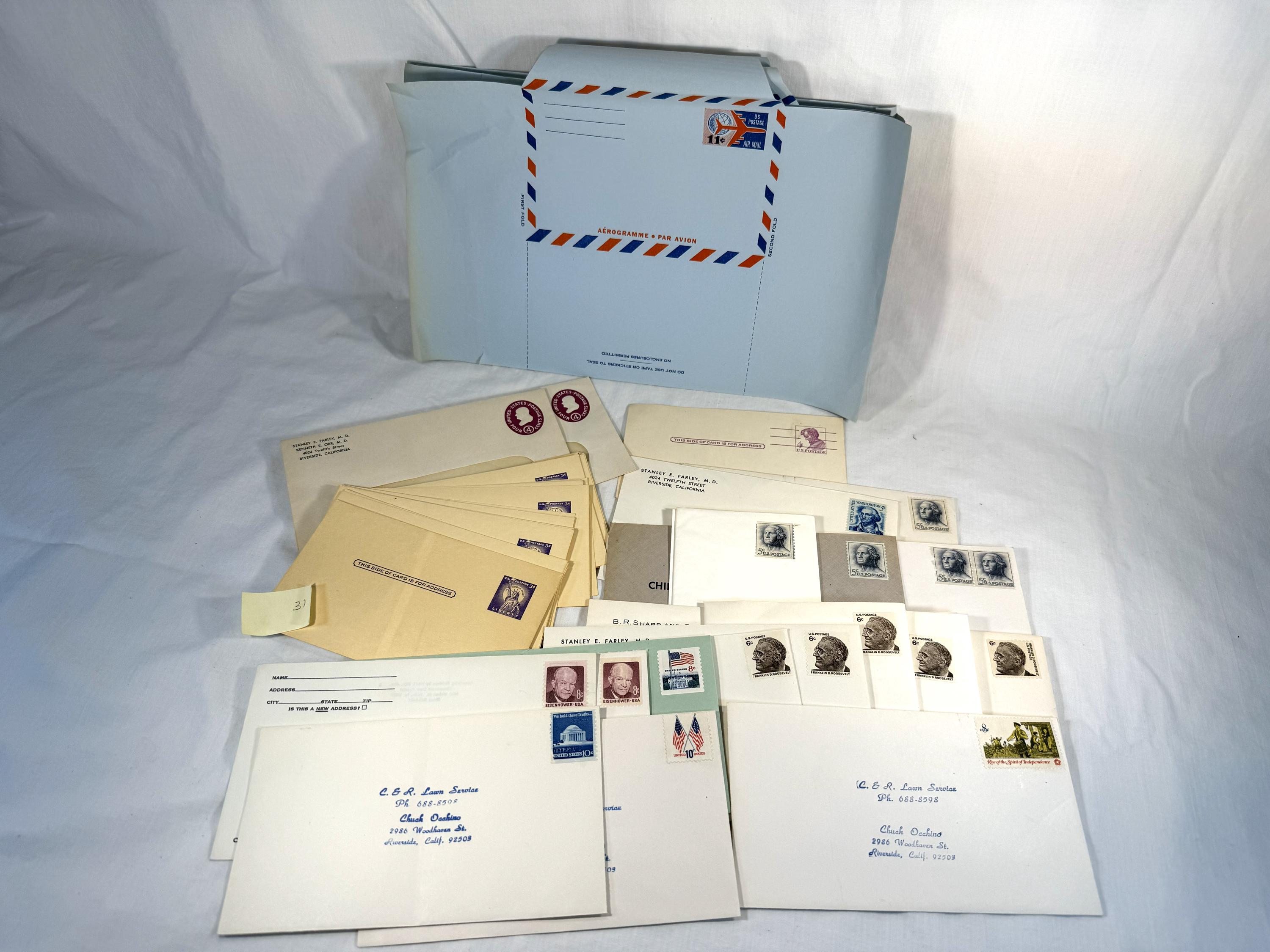 5 Cent Airmail Stamp - Etsy