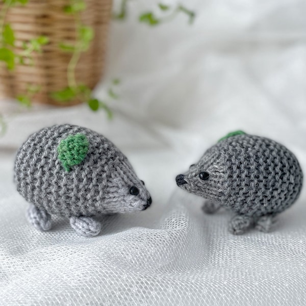 Hedgehog easy KNITTING PATTERN