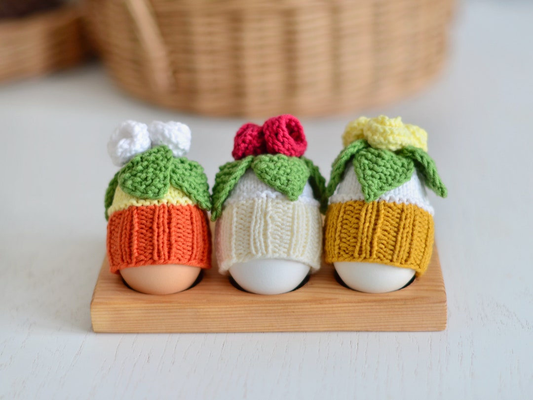 KNITTING PATTERN Cozy Easter Egg Warmers Cupcake Etsy