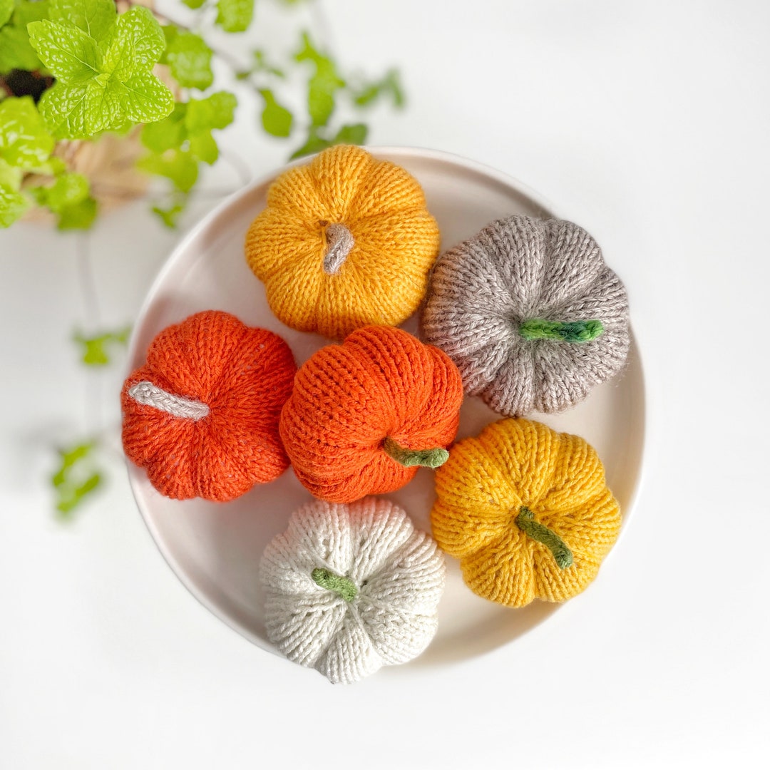 Pumpkin KNITTING PATTERN for Halloween - Etsy