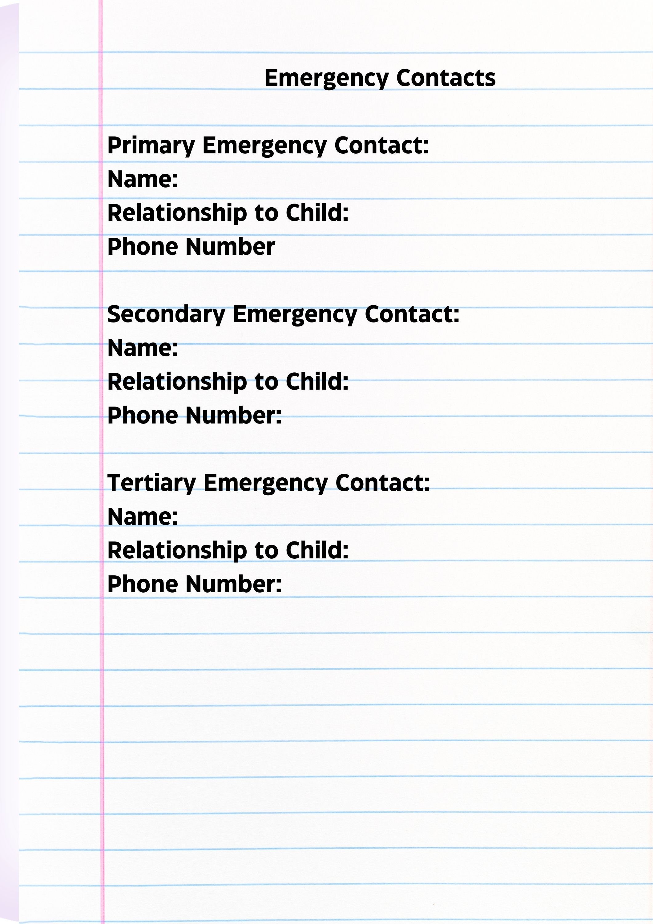 Seizure Action Plan Printable: Empower Parents Ensure Safety - Etsy