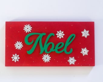 Noel Christmas sign Christmas decor Noel wooden sign holiday sign wood Noel sign holiday season decor Christmas decoration Christmas Noel