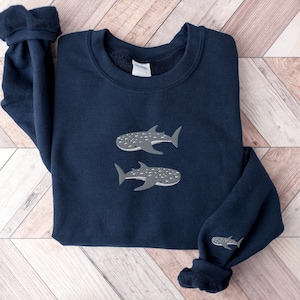 Shark Crewneck Sweatshirt Etsy