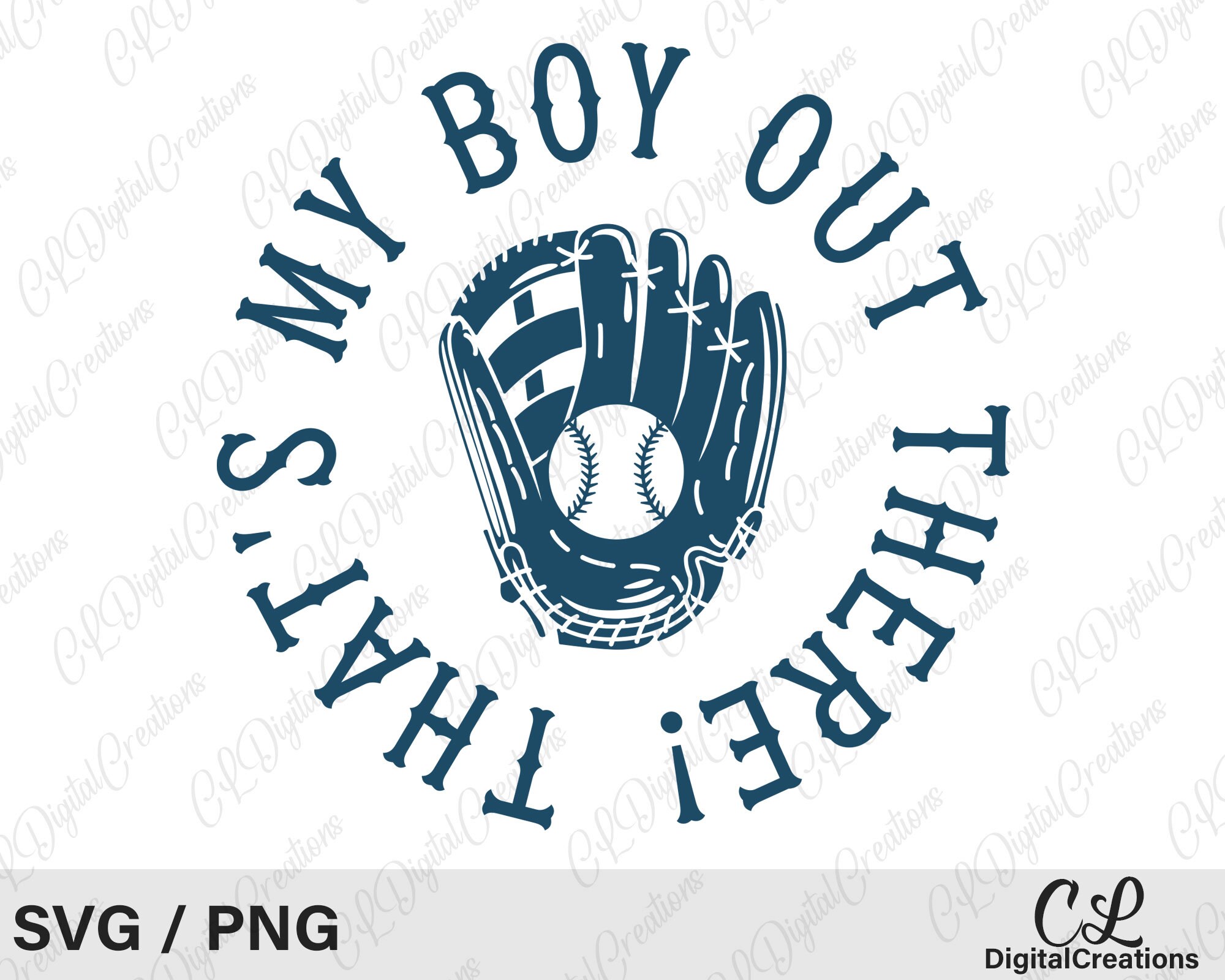 That's My Boy Out There Svg, Baseball Gloves Svg, Baseball Svg, Digital ...