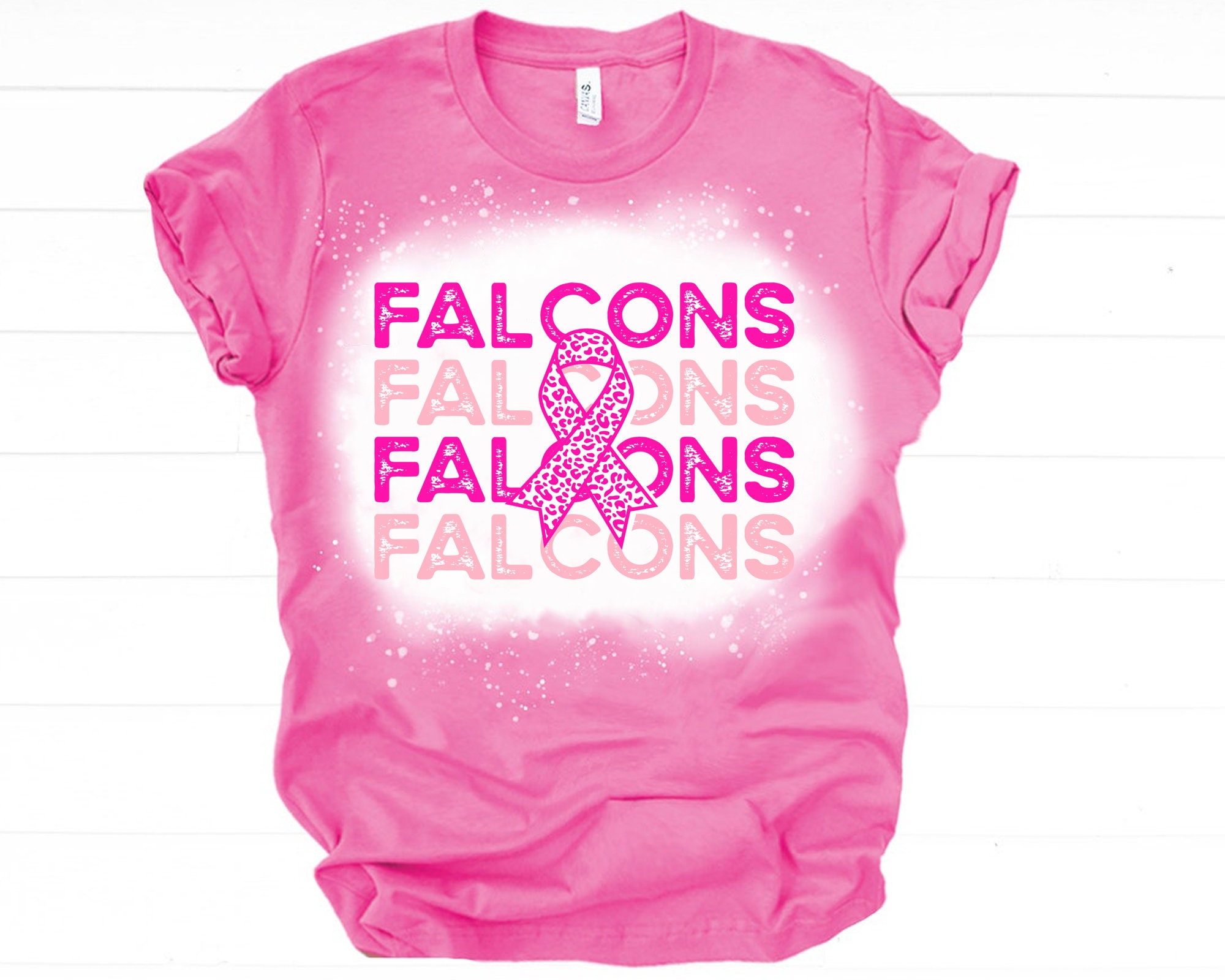 Pink atlanta falcons best sale shirt