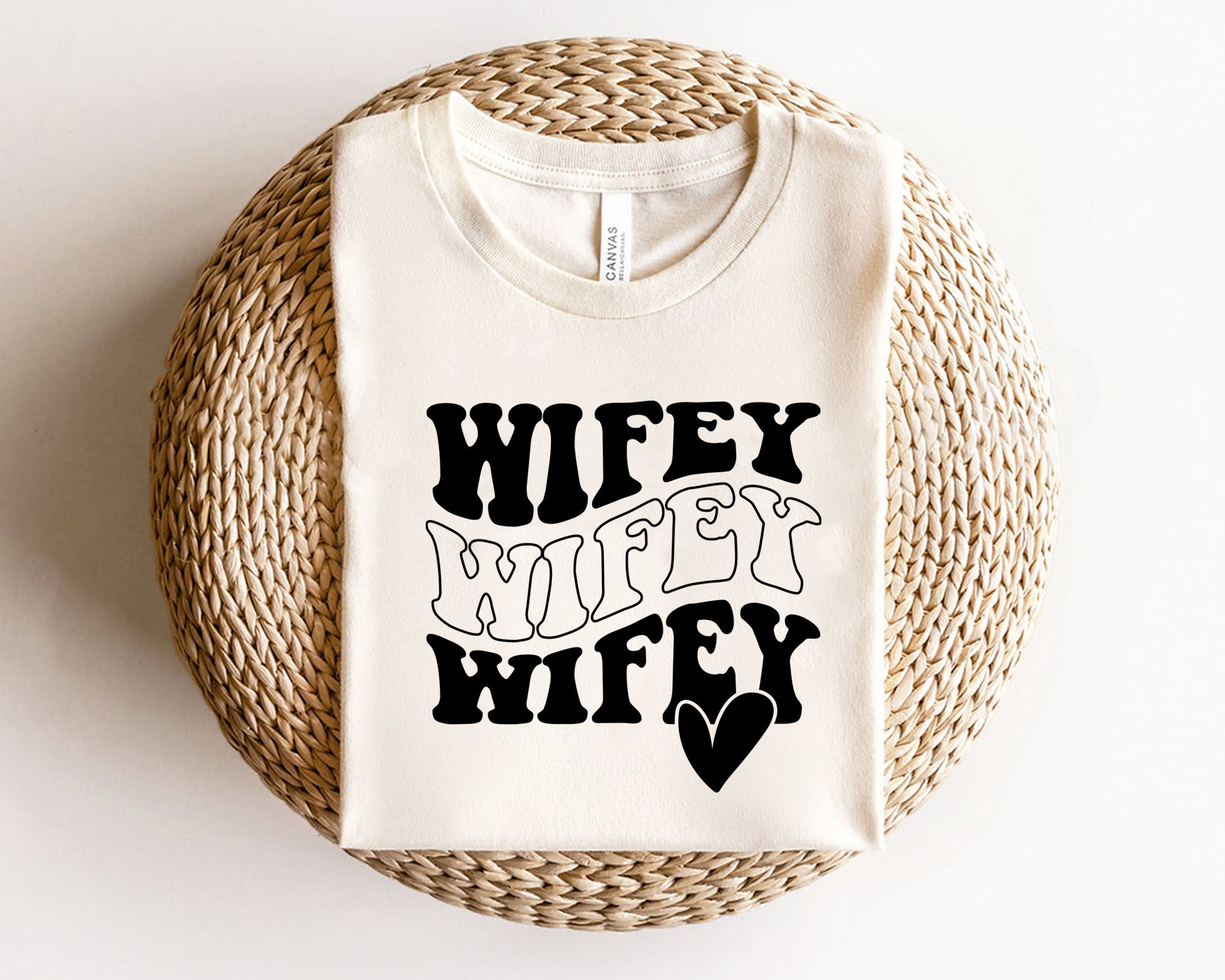 Wifey Svg, Wavy Letters Svg, Heart Svg, Digital Download, Just Married ...
