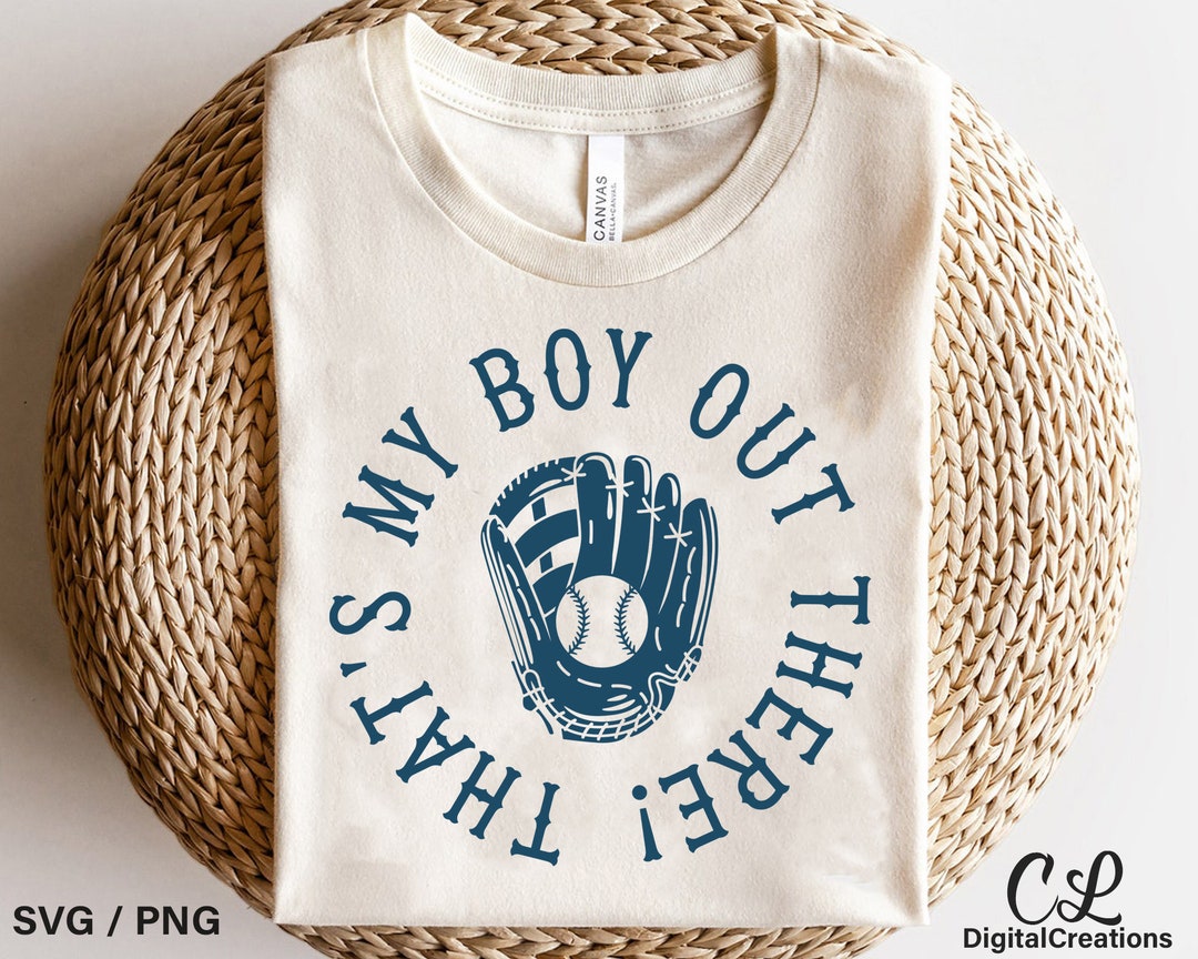 That's My Boy Out There Svg, Baseball Gloves Svg, Baseball Svg, Digital ...