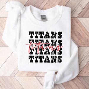 Titans Stacked Svg, Printable, Team Spirit, Sublimation Design, Go Titans Png, Titans Pride Svg, Digital Download, Silhouette & Cricut