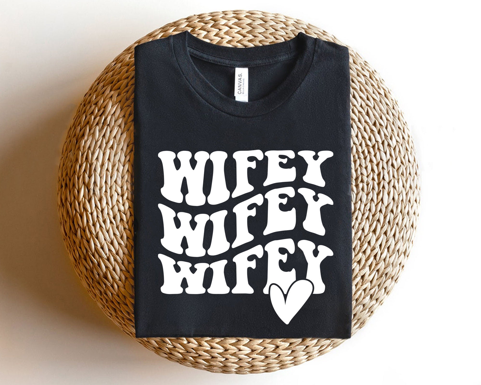 Wifey Svg, Wavy Letters Svg, Heart Svg, Digital Download, Just Married ...