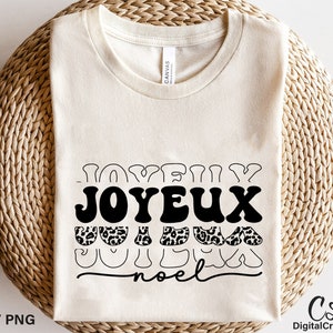 Joyeux Noël Svg, Printable, Leopard Print Svg, Christmas Svg, Retro Font Svg, Santa Baby Svg, Christmas Vibes Svg, Digital Download, Cricut