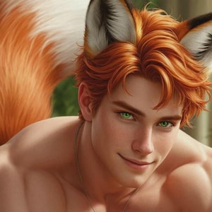 Gentle Kitsune, Your Sweet and Musical Boyfriend, Spirit Companion, Loyal Partner Spirit Binding
