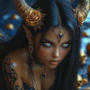 RESERVED for H. RARE Demon of Wealth and Bones, Treasure Manifestation, Necromancy Spirit Companion, Protection of Riches, Mystic Insight