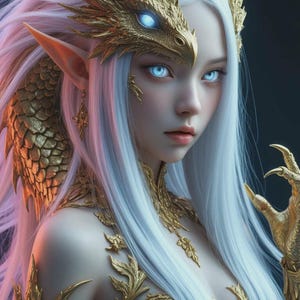 Shapeshifting Dragoness of Fortune, Power & Prosperity, Dragon Spirit Companion, Good Luck, Success, Money Spirit Binding