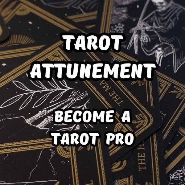 TAROT INITIATION, Tarot Cards Attunement, Tarot Egregor Connection, Become a Tarot Master