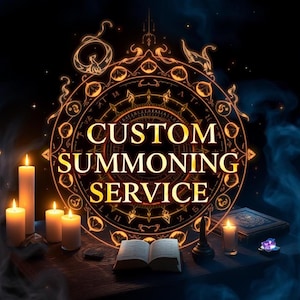 Custom Spirit Summoning Service, Your Perfect Match Spirit Companion, Detailed Profile and Picture Service