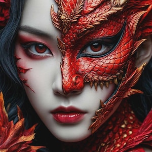 Chinese Red Dragon Shapeshifter Spirit Companion, Flame Whisperer,  Wealth, Protection, Attraction, Power Guardian Spirit Binding