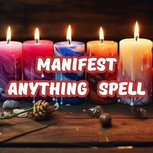 Personalisierte Manifestation Energie Ausrichtung Zauber, Benutzerdefinierte Wunsch, Liebe, Erfolg, Ritual zur Verbesserung des Reichtums, manifestieren alles