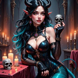 Seduction, Sorcery & Necro-Reflection Spirit Companion, Highborn Elf Hybrid Succubus Spirit Binding, Dark Charm, Necro Alchemy
