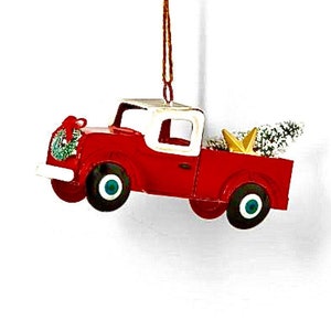 Truck Christmas Tree Ornament