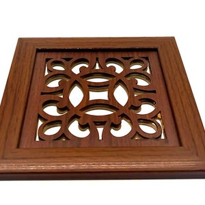 Beautiful Handmade Wooden Wall Hanging Mirror