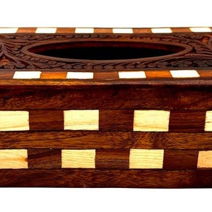 Wooden Tissue Box - Handmade