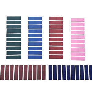 The 6 single variety color sticky note tabs. Annotating Books