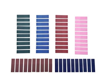 The 6 single variety color sticky note tabs. Annotating Books