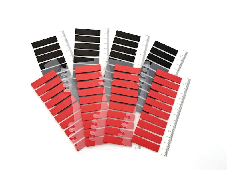 The Black and Red Sticky Tab, Book Marking, Annotation - Etsy