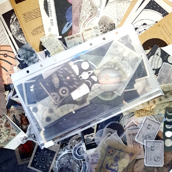 The 45 piece random universe random junk journal grab bag.