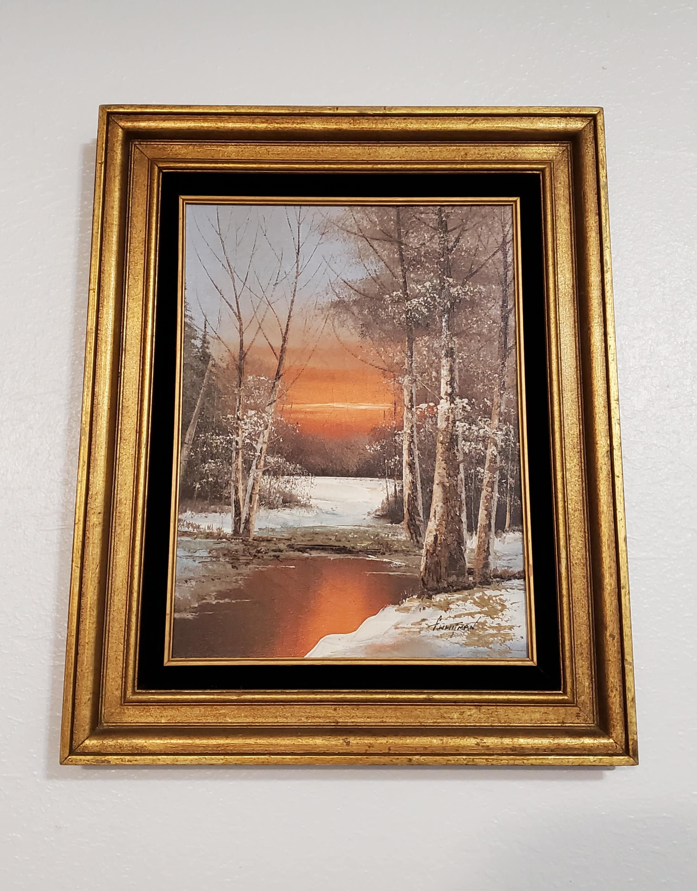 G Whitman Painting - Etsy