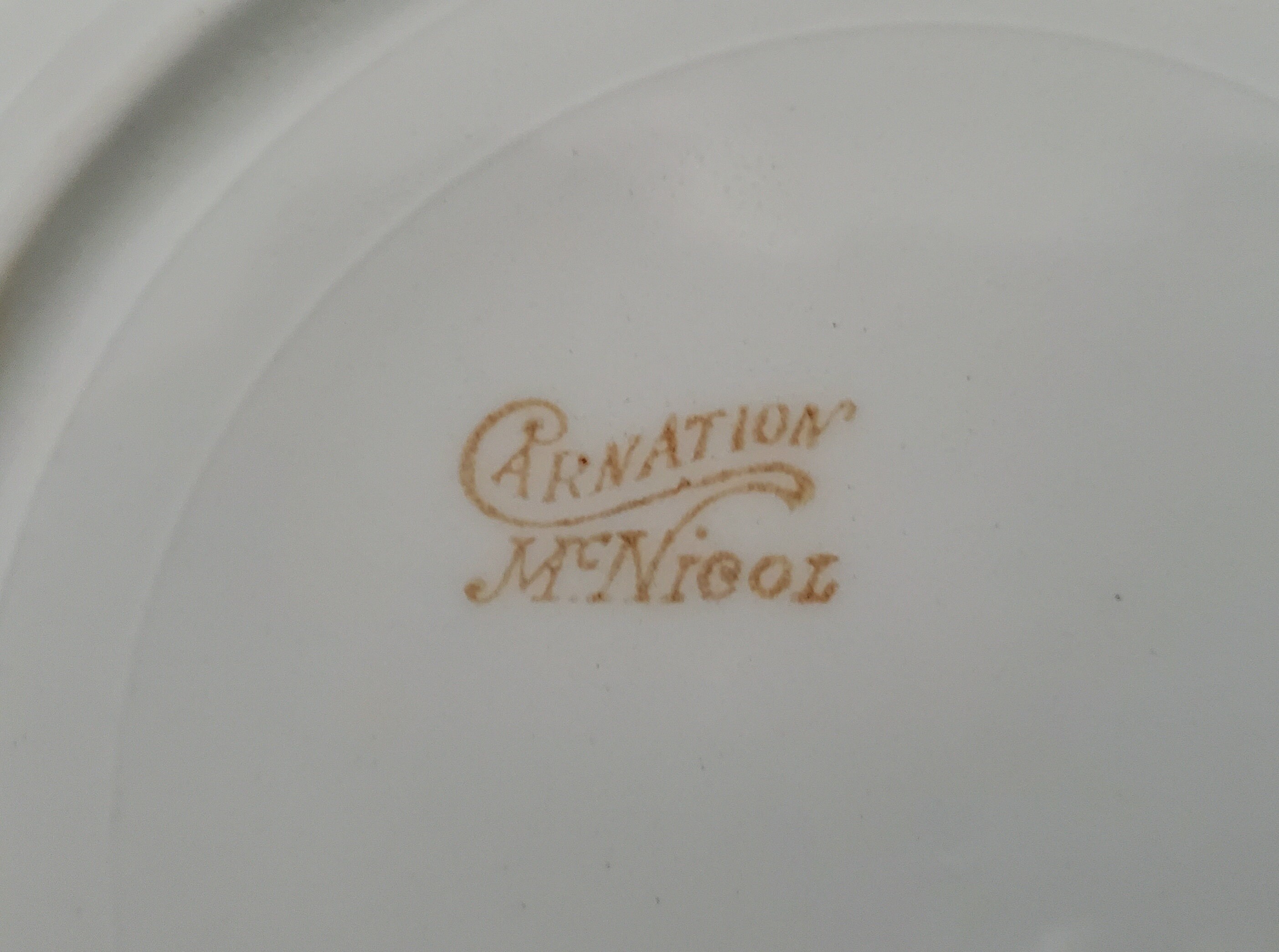 1912 Calendar Plate Leap Year Carnation Mcnicol W.M. Kemp Etsy