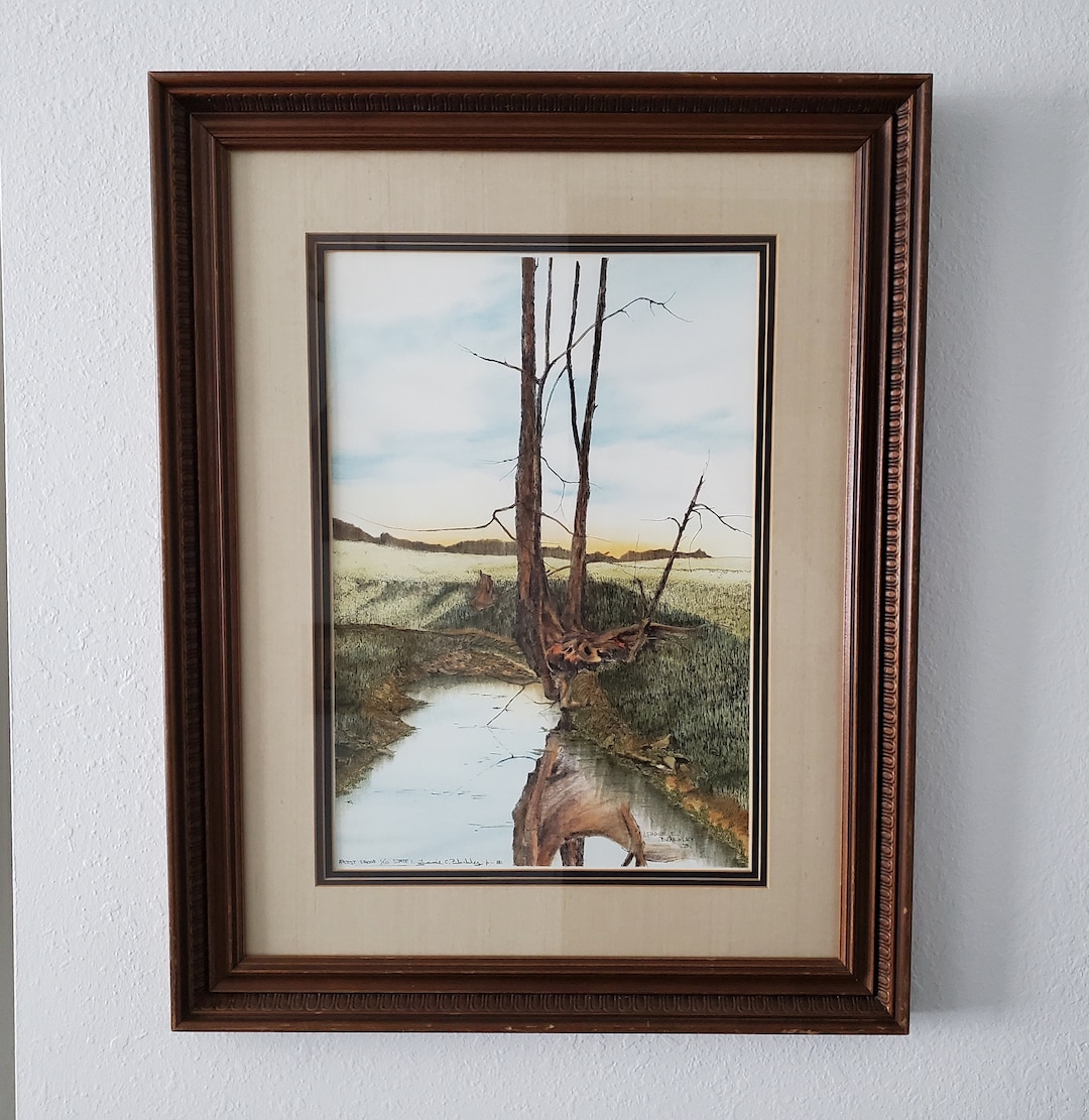 1981 Lonnie Blackley Jr. Signed Artist Proof State I Hand-colored