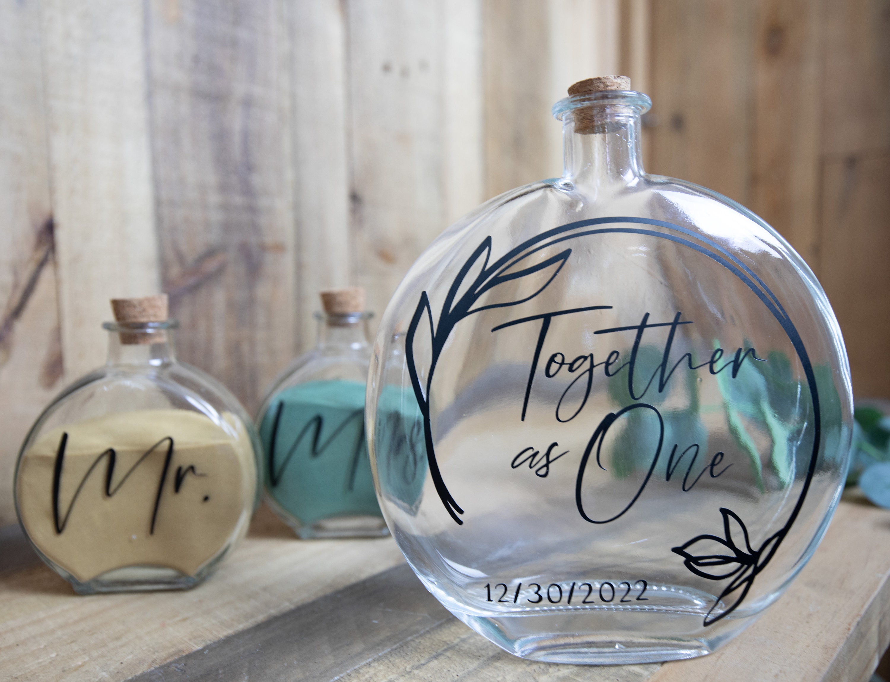 Sand Ceremony Set for Weddings Unity Ceremony Personalized Etsy